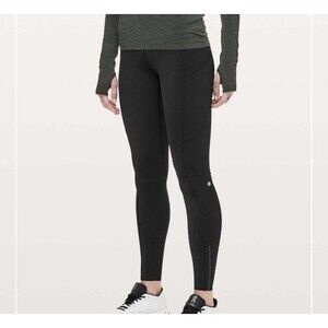 Lululemon Size 2 Fast and Free Tight 28" Black